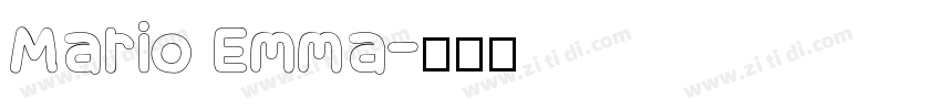 Mario Emma字体转换